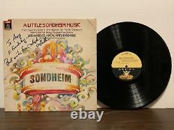 Un Petit Vinyle LP de Musique de Sondheim AUTOGRAPHIÉ par Stephen Sondheim
