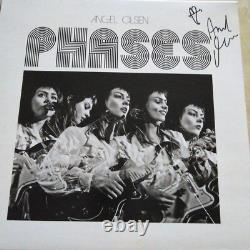 VINYLE LP AUTOGRAPHE SIGNÉ D'Angel Olsen Phases