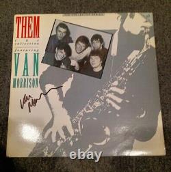 Van Morrison Them La Collection Musique Signée Album Vinyl Autographié