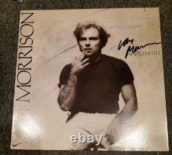 Van Morrison Waveleng Music Signé Autographied Vinyl Album
