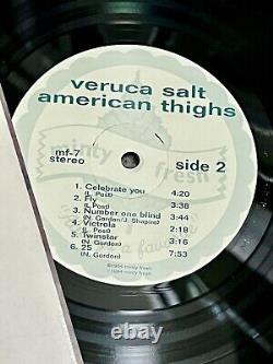 Veruca Salt American Thighs Vinyle LP Original 1994 Entièrement Signé Autographié