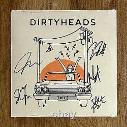 Vinyle 7 pouces des Dirty Heads 'Rescue Me' signé/autographié (sous blister) Rare NEUF