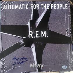 Vinyle Autographe de Michael Stipe signé R. E. M. Automatic For the People PSA COA