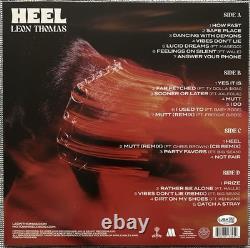 Vinyle Deluxe Autographié Mutt Heel de Leon Thomas avec Certificat JSA