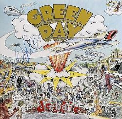 Vinyle Dookie de Green Day signé et autographed par Billie Joe Armstrong