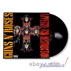 Vinyle LP Appetite for Destruction signé par Steven Adler PSA/DNA