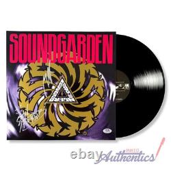 Vinyle LP Badmotorfinger signé et authentifié par PSA/DNA de Soundgarden