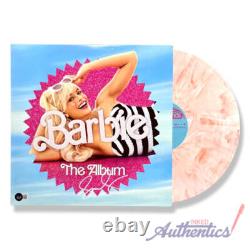 Vinyle LP Barbie L'Album signé par Greta Gerwig Beckett Authentifié