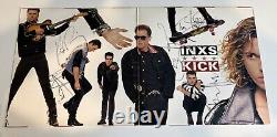 Vinyle LP INXS KICK authentique dédicacé/signé