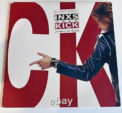 Vinyle LP INXS KICK authentique dédicacé/signé