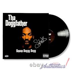 Vinyle LP Tha Doggfather signé par Snoop Dogg authentifié par PSA/DNA