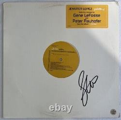 Vinyle LP authentique signé et autographié de Jennifer Lopez 'J. Lo' avec certificat d'authenticité EAC