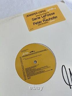 Vinyle LP authentique signé et autographié de Jennifer Lopez 'J. Lo' avec certificat d'authenticité EAC
