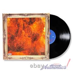 Vinyle LP autographe signé de Kid Cudi Indicud authentifié par PSA/DNA