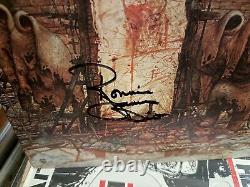 Vinyle LP autographié 'Mob Rules' de Black Sabbath par Ronnie James Dio avec certificat d'authenticité EX