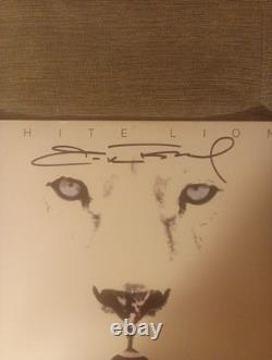 Vinyle LP de White Lion Pride signé par Mike Tramp COA JSA #CD46639