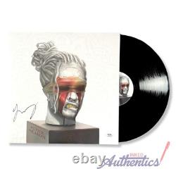 Vinyle LP dédicacé signé de Young Thug Slime Season authentifié par PSA/DNA