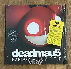 Vinyle LP dédicacé / signé deadmau5 Random Album Title chez Amoeba