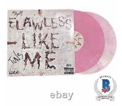 Vinyle LP dédicacé signé par Lucki, IMPECCABLE COMME MOI, avec une authentification COA de Beckett.