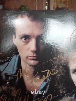 Vinyle LP signé Loverboy autographié QC 38703 CONTINUEZ REGARDEZ EXPÉDITION GRATUITE BEAU