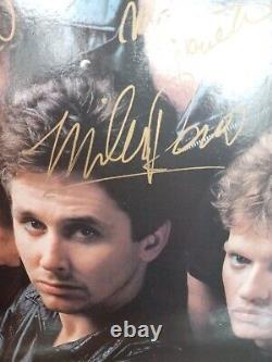 Vinyle LP signé Loverboy autographié QC 38703 CONTINUEZ REGARDEZ EXPÉDITION GRATUITE BEAU