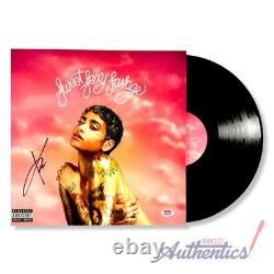Vinyle LP signé et authentifié de Kehlani SweetSexySavage PSA/DNA