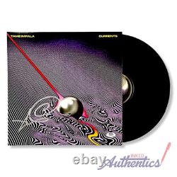 Vinyle LP signé et authentifié de Tame Impala - Currents - PSA/DNA