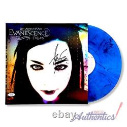 Vinyle LP signé et authentifié par Amy Lee Fallen Evanescence PSA/DNA