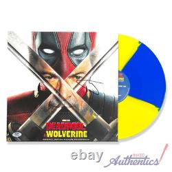 Vinyle LP signé et autographié par Hugh Jackman Deadpool & Wolverine authentifié PSA/DNA