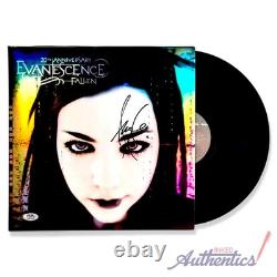 Vinyle LP signé et dédicacé par Amy Lee, Fallen d’Evanescence, authentifié PSA/DNA