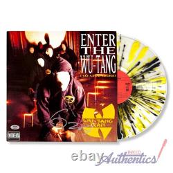 Vinyle LP signé et dédicacé par GZA Enter the Wu-Tang (36 Chambers) authentifié PSA/DNA