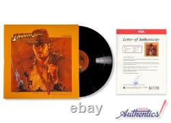 Vinyle LP signé par Harrison Ford Indiana Jones Les Aventuriers de l'Arche perdue