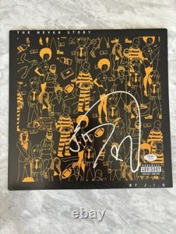 Vinyle LP signé par J. I. D - L'Histoire Jamais PSA/DNA authentifié
