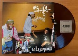 Vinyle LP signé par Wiz Khalifa Full Court Press BAS Beckett COA