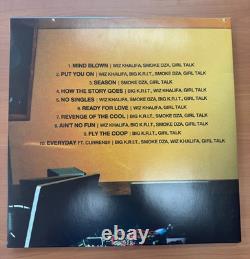Vinyle LP signé par Wiz Khalifa Full Court Press BAS Beckett COA