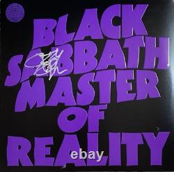 Vinyle Master Of Reality de Black Sabbath signé par Ozzy Osbourne