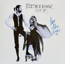 Vinyle Rumours de Fleetwood Mac signé et dédicacé par Stevie Nicks