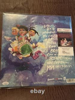 Vinyle autographed de l'album KOD signé par J Cole avec certificat d'authenticité JSA