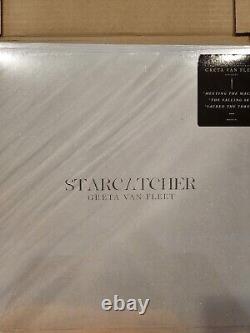 Vinyle clair signé de l'album Starcatcher de Greta Van Fleet