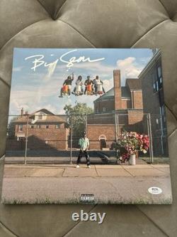 Vinyle dédicacé signé par Big Sean avec certificat PSA DNA