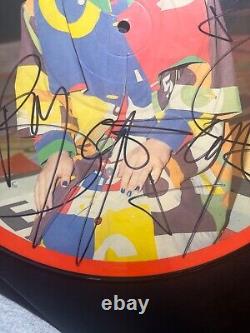 Vinyle photo dédicacé rare de Boy George signé, certificat d'authenticité Culture Club 1984 UK