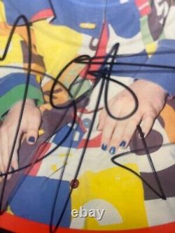 Vinyle photo dédicacé rare de Boy George signé, certificat d'authenticité Culture Club 1984 UK
