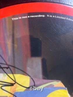 Vinyle photo dédicacé rare de Boy George signé, certificat d'authenticité Culture Club 1984 UK