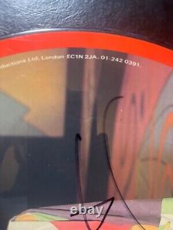 Vinyle photo dédicacé rare de Boy George signé, certificat d'authenticité Culture Club 1984 UK