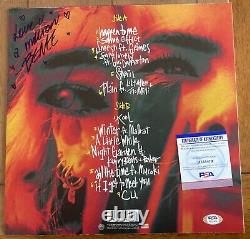 Vinyle signé BENEE HEY U X avec autographe, certifié PSA/DNA COA, inscription 'Luv U a Million'