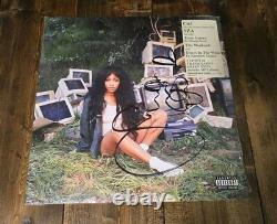 Vinyle signé SZA CTRL 2017 Autographié 2LP couleur verte translucide