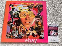 Vinyle signé d'Anderson .Paak avec certificat d'authenticité JSA autographié Venice