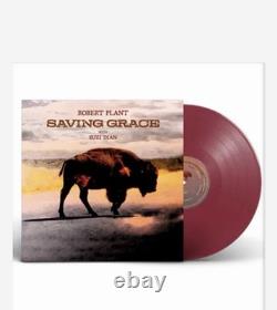 Vinyle signé de Robert Plant Saving Grace Expédition rapide ? Autographe sur la couverture