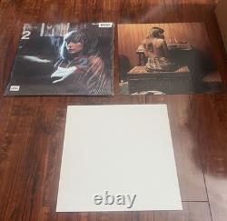 Vinyle signé de Taylor Swift Midnights Moonstone avec insert autographe Heart SANS DISQUE