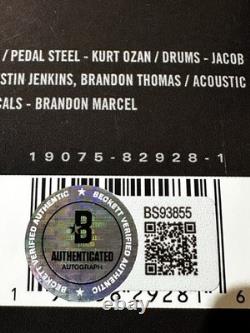 Vinyle signé et authentifié de Luke Combs 'This One's For You' certifié Beckett rare